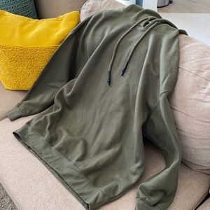 Zara hoodie with black tie strings